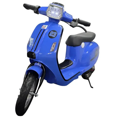 Scooter elettrico blu - elettrico,