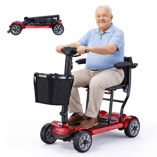 Scooter elettrico ruote - elettrico, 4